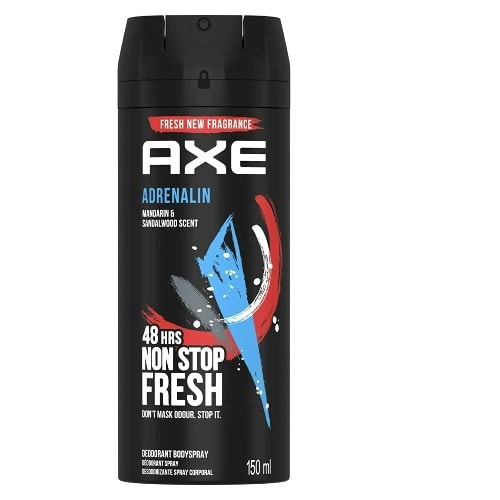 Axe Adrenalin Deodorant 48hrs Body Spray - 150ml