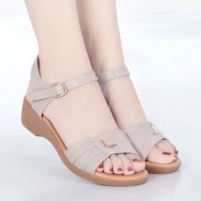 Genuine Leather Ladies Formal Sandal