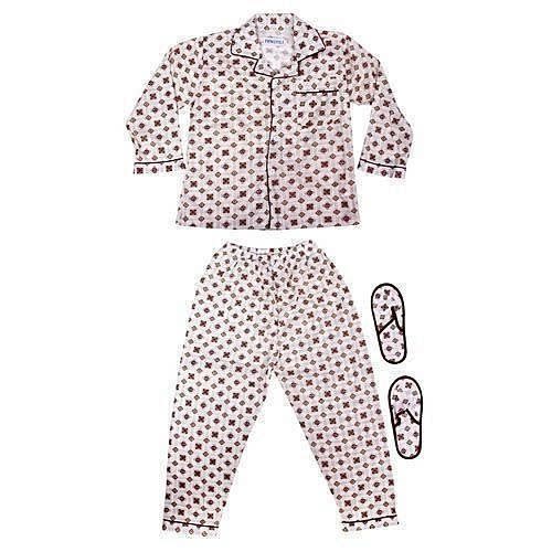 Children's Pyjamas Set - Brown