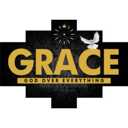 God Over Everything Grace Canvas