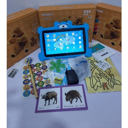 K96 Pro - 7" - 8GB RAM - 256GB ROM - 3000mAh - Android Educational Tablet - Blue