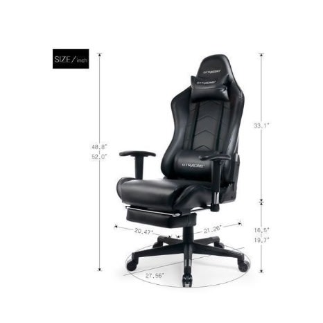 Gaming/office Chair With Footrest