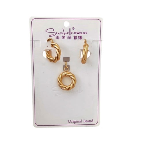 Gold Jewelry Set