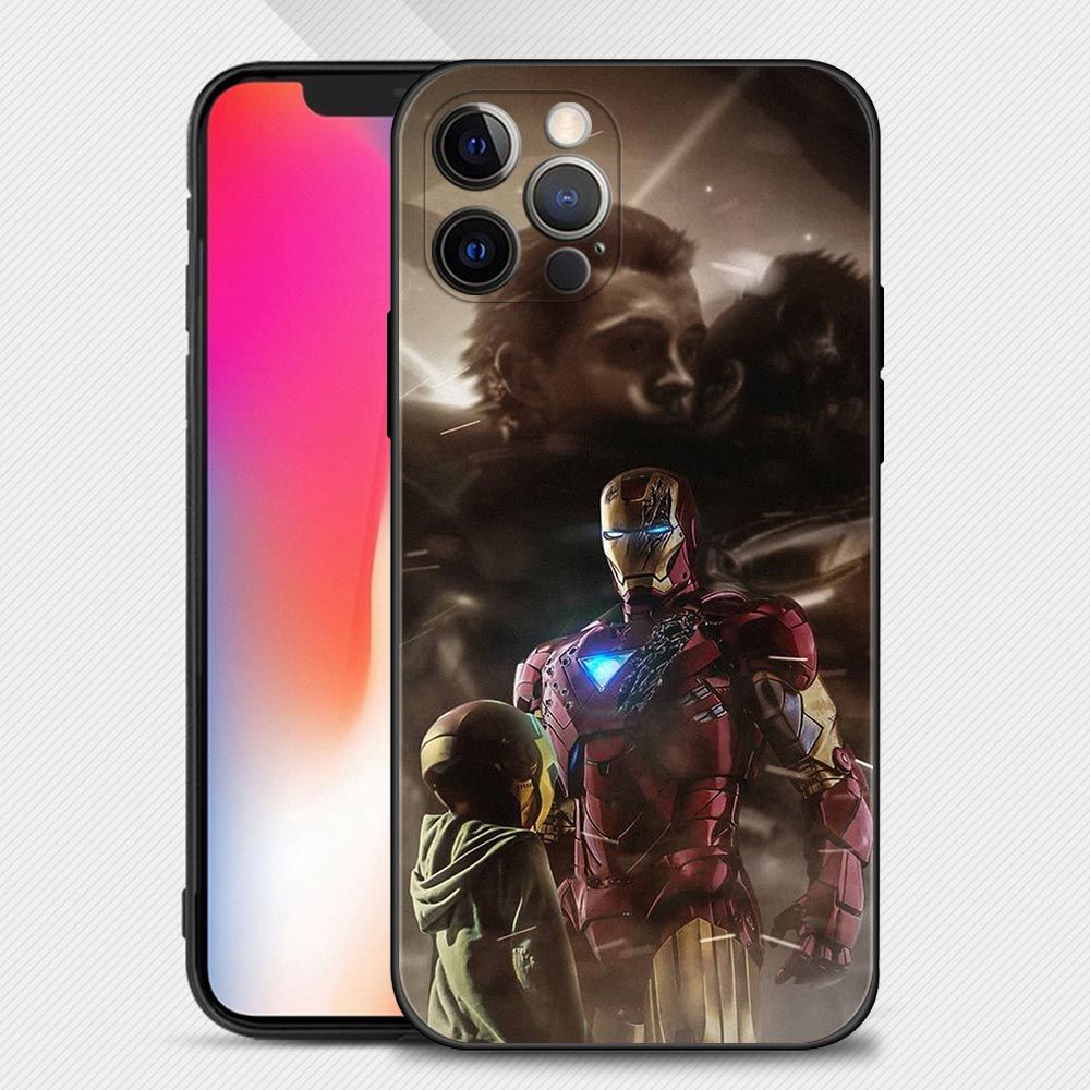 Phone Case For  IPhone 14 13 12 11 Pro Max 13 12 Mini XS Max XR X 7 8 Plus 6 6S SE Cover Derman  Man Marvel-B11