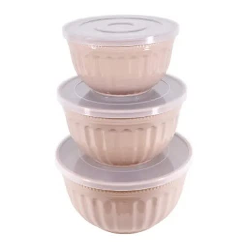 Mixing Round Salad Bowl Set - 3pieces