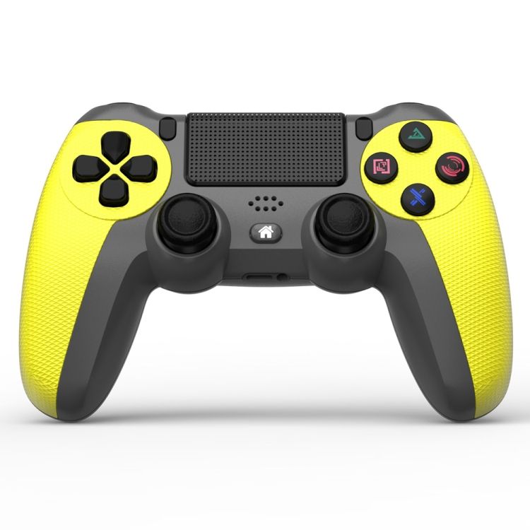 KM048 For PS4 Bluetooth Wireless Game Pad KM048 (Lemon Yellow)