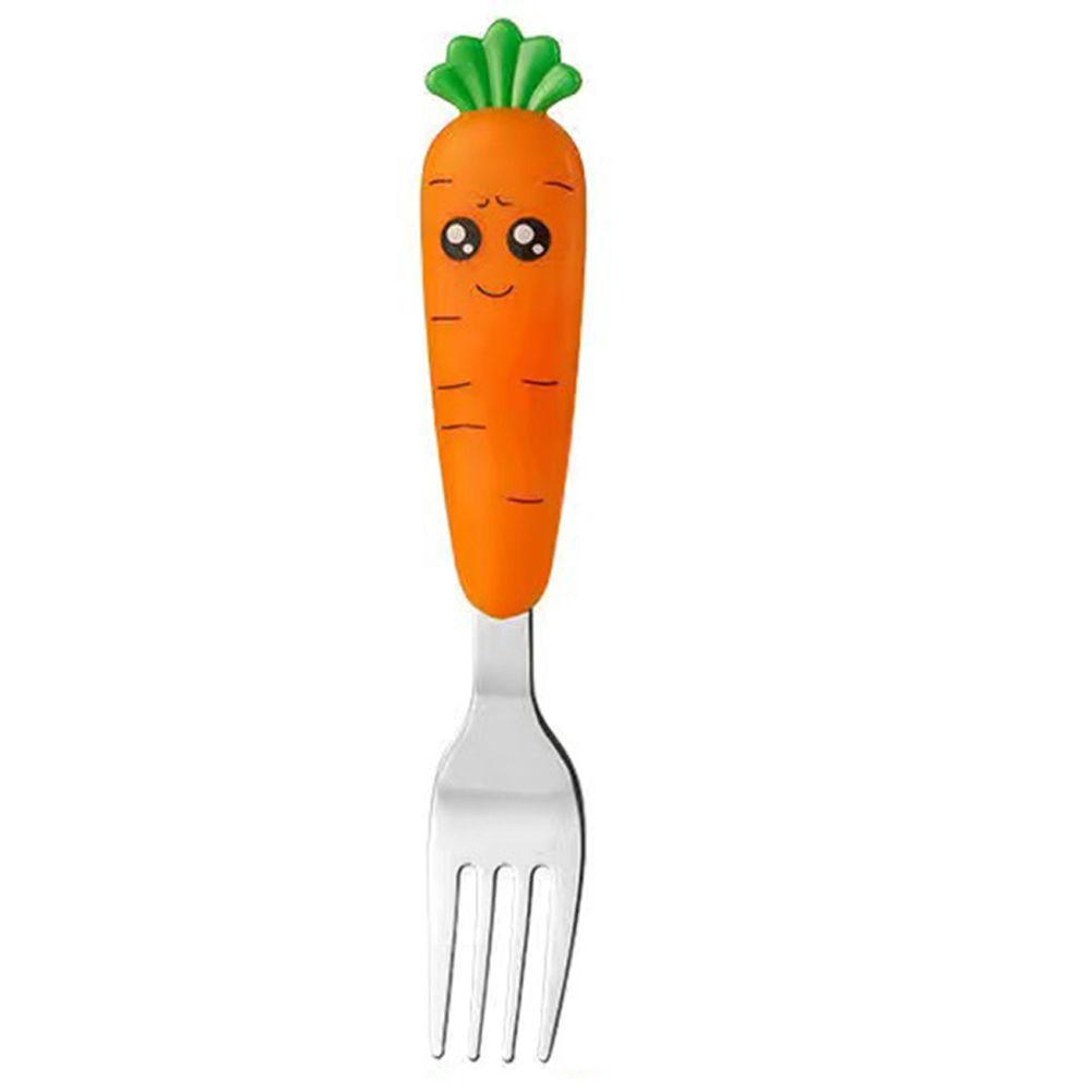Cute Cartoon Carrot Cutlery Stainless Steel Cutlery Fork