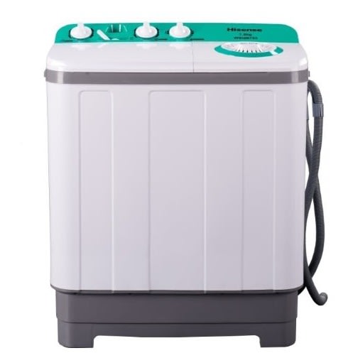 Hisense Top Loader Manual Washing Machine Twin Tub - Wash 7kg - Spin5kg - Wsqb- 753