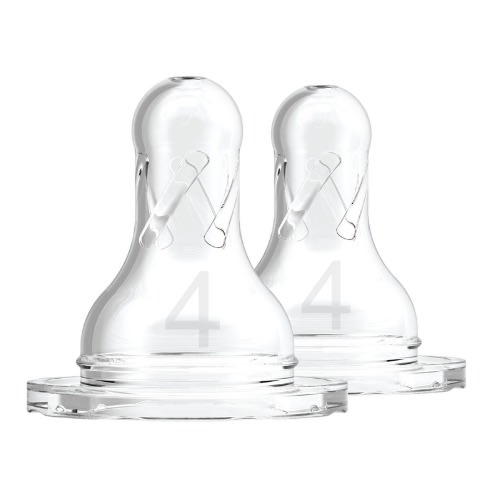 Natural Flow&reg; Options+&trade; Narrow Level 4 Flow Teat 2pk