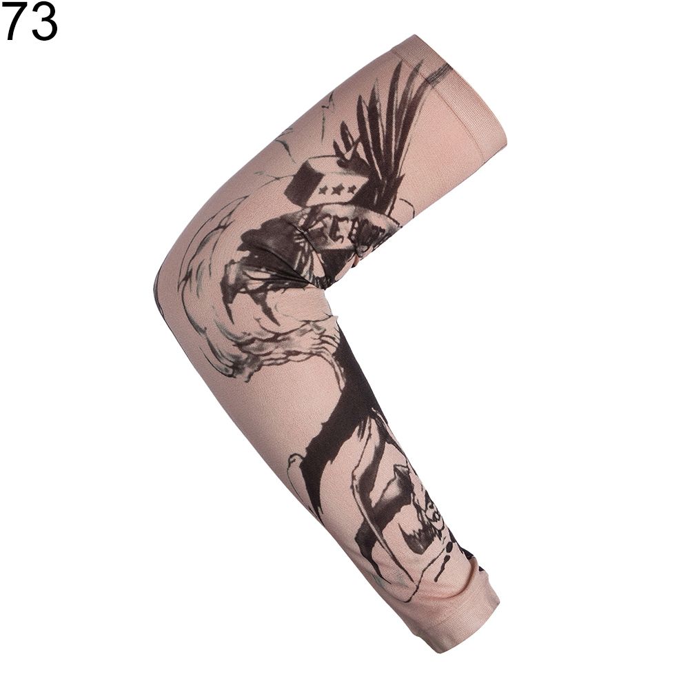 1Pc Outdoor Anti-sunlight Sport Tattoo Arm Sleeves-73