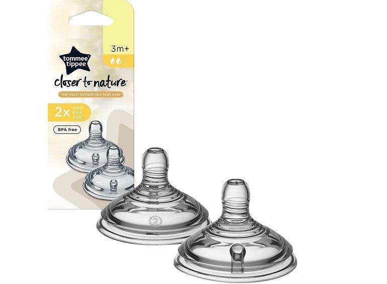 Closer To Nature Medium Flow Teats X 2