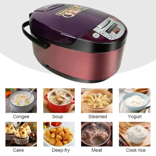 Multifunctional Digital Electric Rice Cooker - 5L
