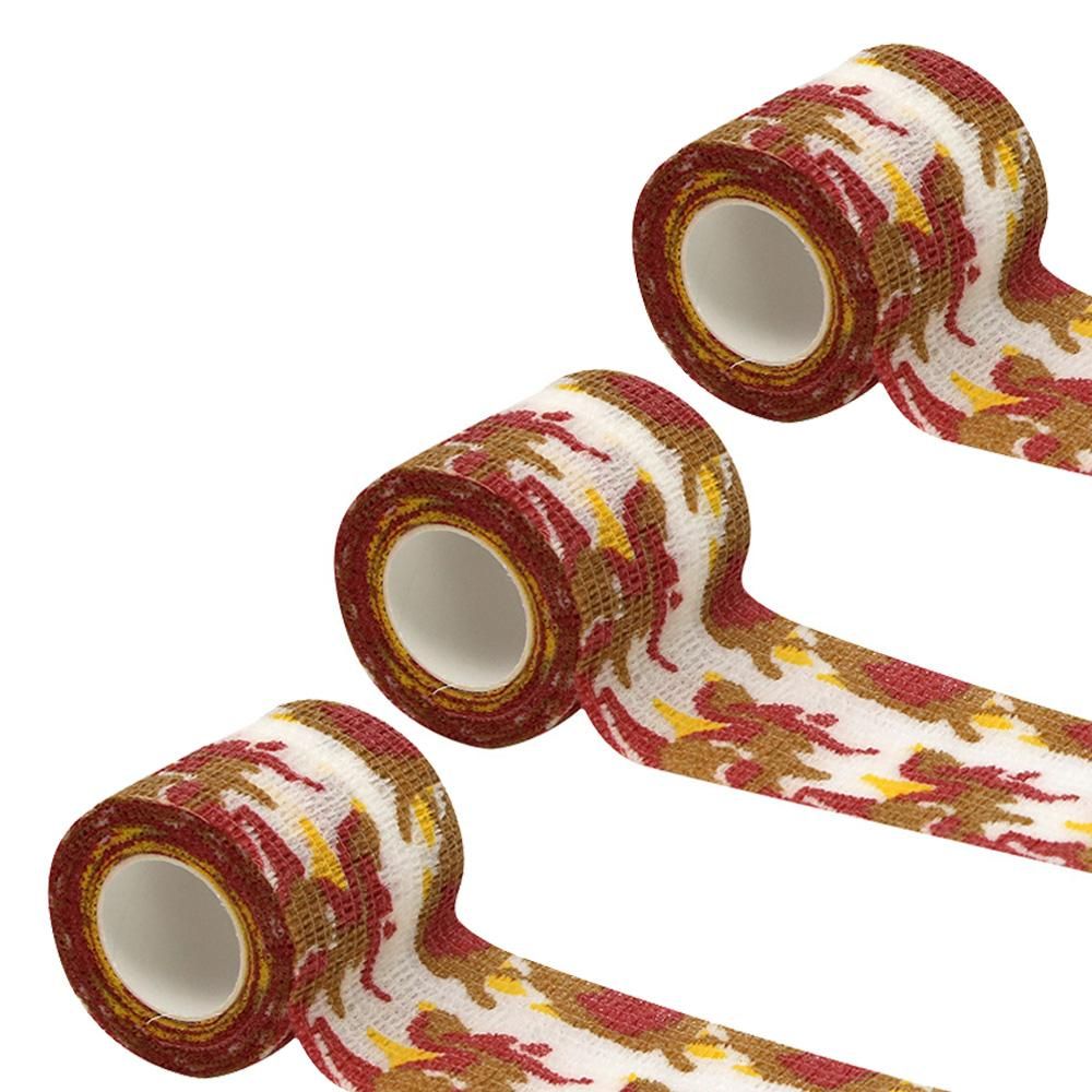 3 Rolls Breathable Elastic Self-Adhesive Bandages Wrap