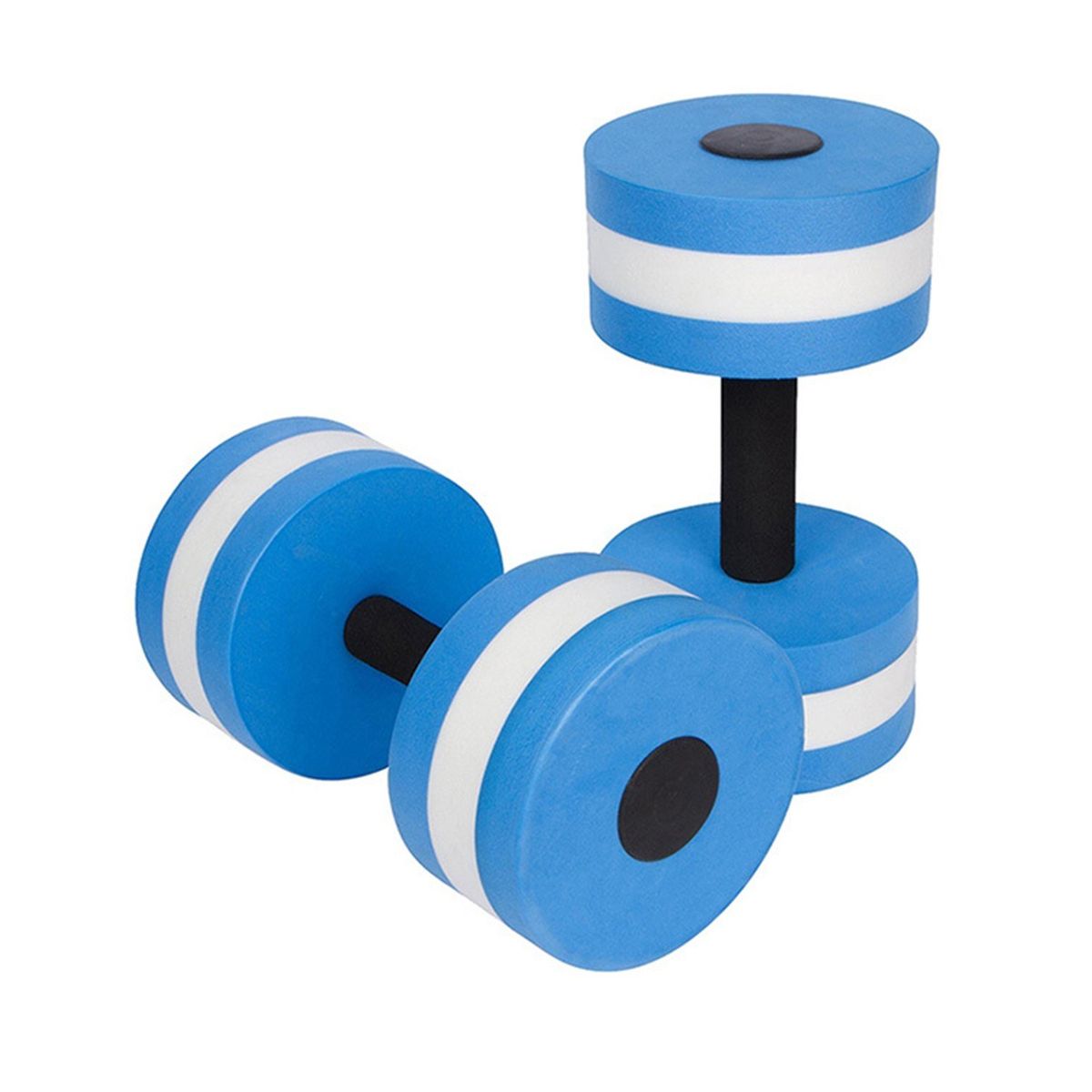 2PCS Aquatic Exercise Dumbells Pool Resistance Water