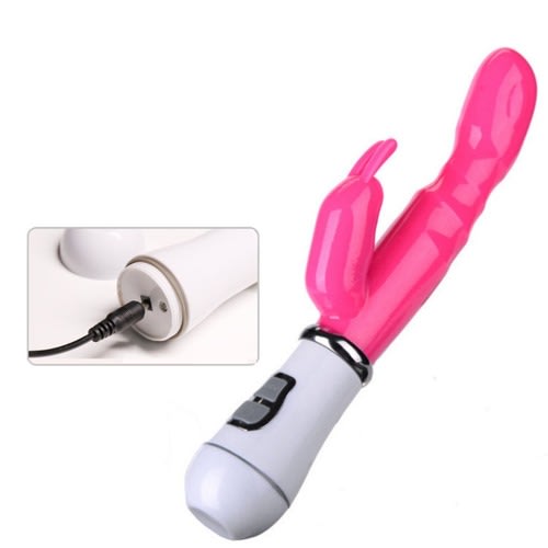 Rechargeable Rabbit Vibrator Multispeed Rabbit Women Sex Toy - 7inches