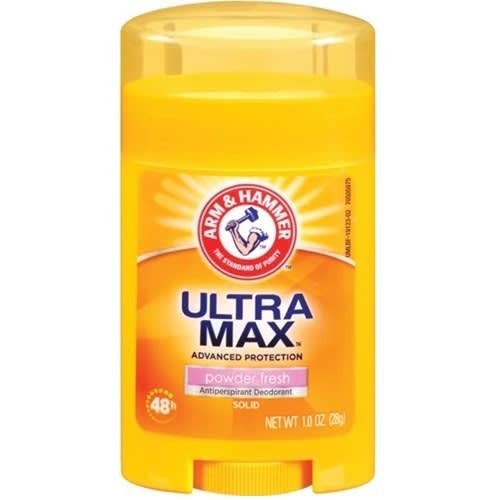 Ultra Max Advanced Protection Powder Fresh Solid Antiperspirant Deodorant - 1.0 Oz.