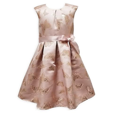 Girl's Butterfly Bow Tie Dress