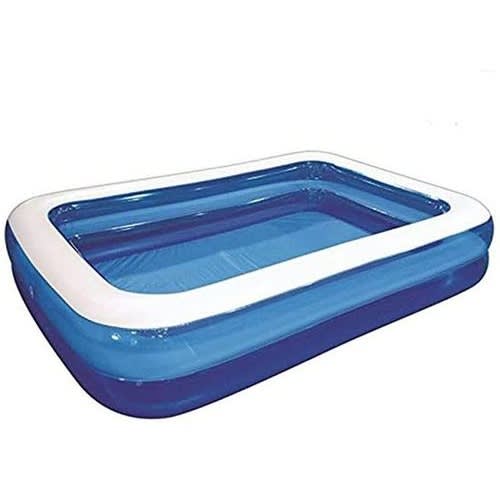 Wild And Wet -  Rectangular Kids Swimming Pool - 2.6m Paddling Pool
