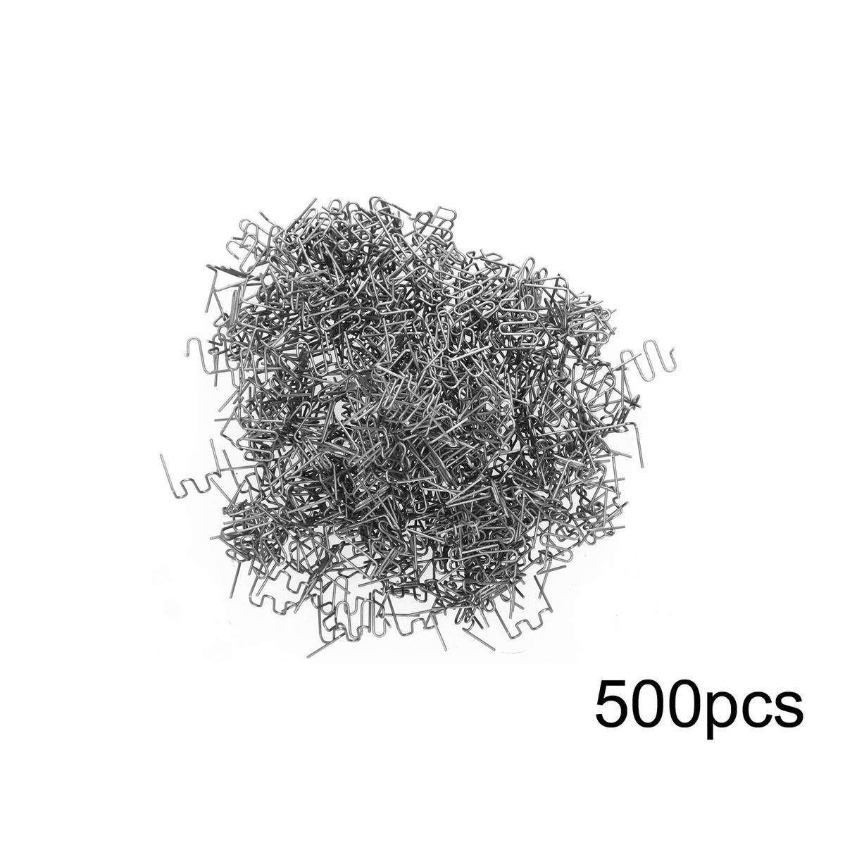 500pcs Car Bumpers Welding Wire for Plastics Welding Machine Plastics Welders Studs Plastics Appearance Repairing Machine Staple Kit Mending Repairing Standard Pre Cut Staple Set