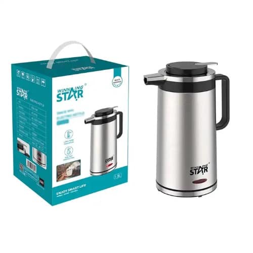 Wining Star Slectric Thermo Kettle - 1000W - 1.5L