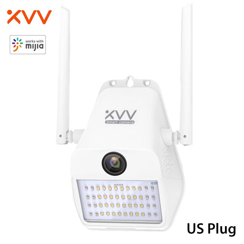 Xiaovv D7 IP Camera  XVV-1120S-D7 Intelligent 1080P Waterproof IP Camcorder Wall Lamp IR Night Vision Motion Detection Home Security Cam Work With APP