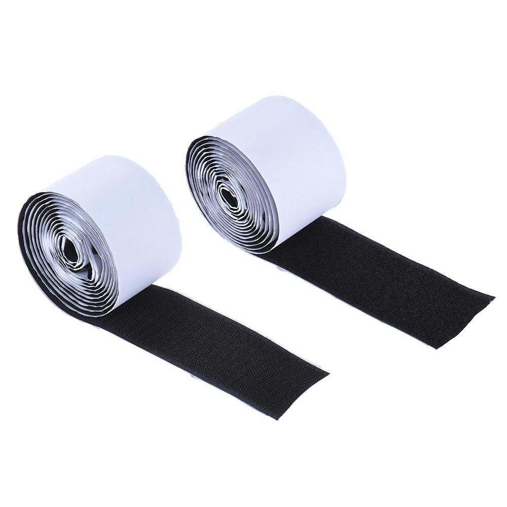 Pedalboard Pedal Mounting Tape Fastener Length 2M Width 5CM for Guitar Pedal Board, 2-Pack (1 Hook + 1 Loop)