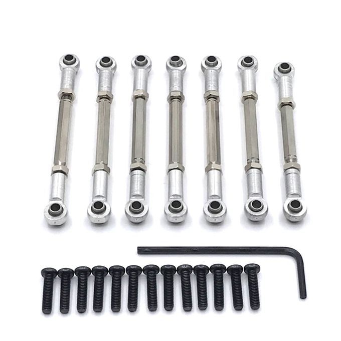 Upgrade Pull Rod For Wltoys 104001 R   Ar Parts 1/10 R   Ar A  Essories-silver