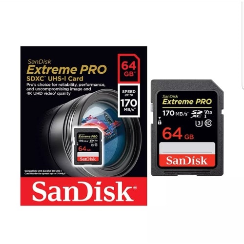 Sd Memory Card 64gb 4k