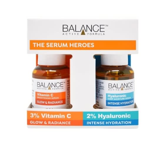 Vitamin C Brightening Serum & Hyaluronic Deep Moisture Serum &times;30ml
