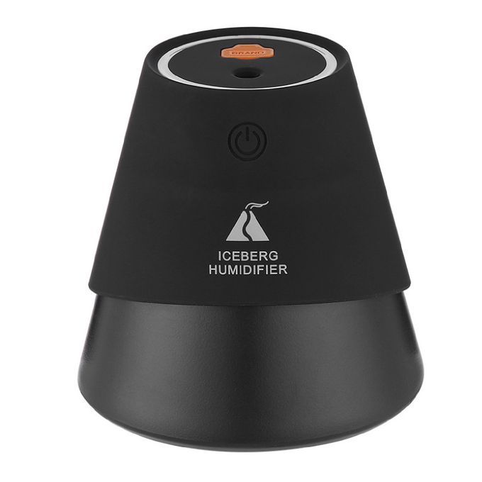 Air Humidifier Mini Icebergs Large Mist Volume Mute-Black