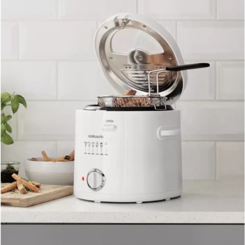 Cookworks Deep Fat Fryer - 1.5L - 1000W - White