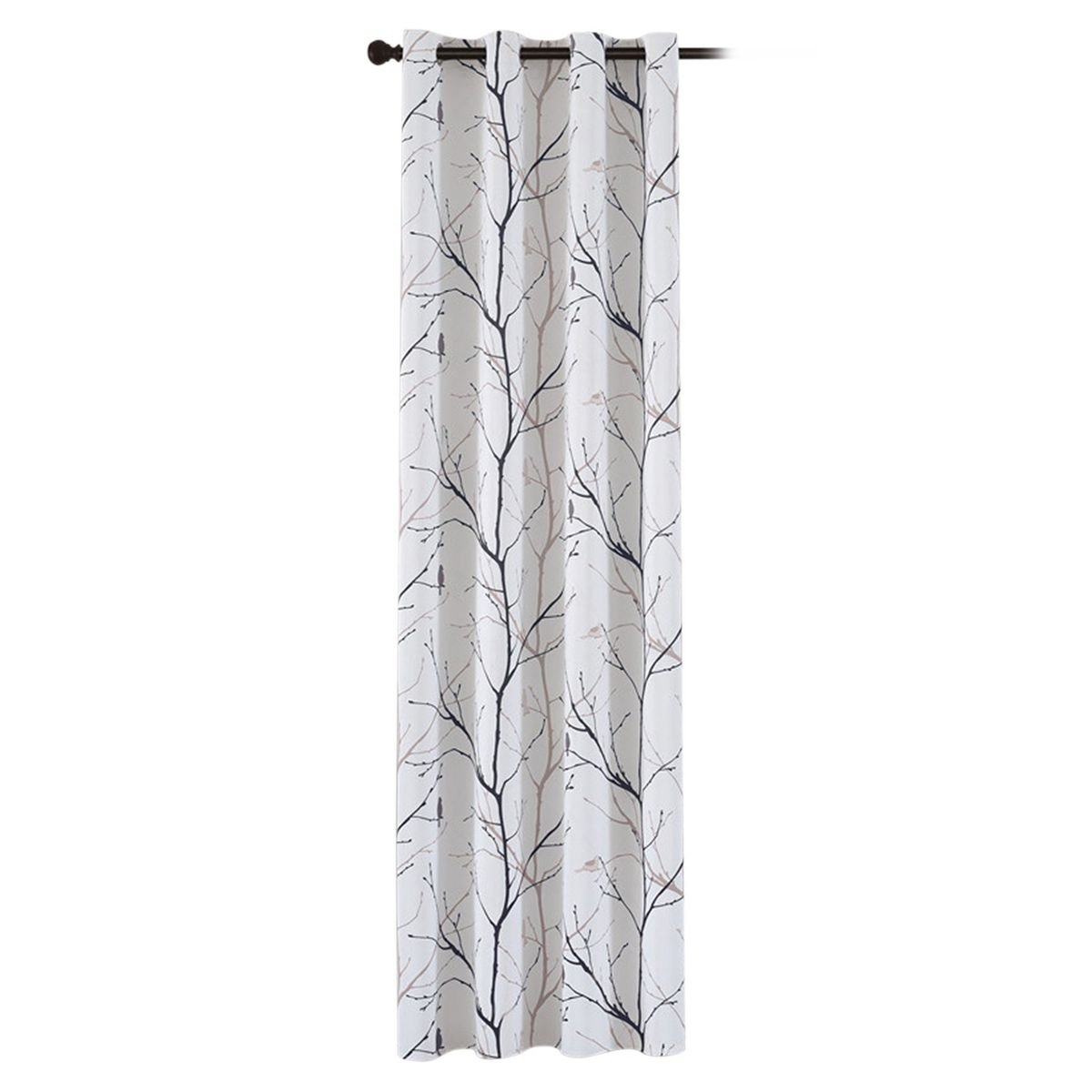 1PC Window Shade Curtain Tree Printed Pattern Heat