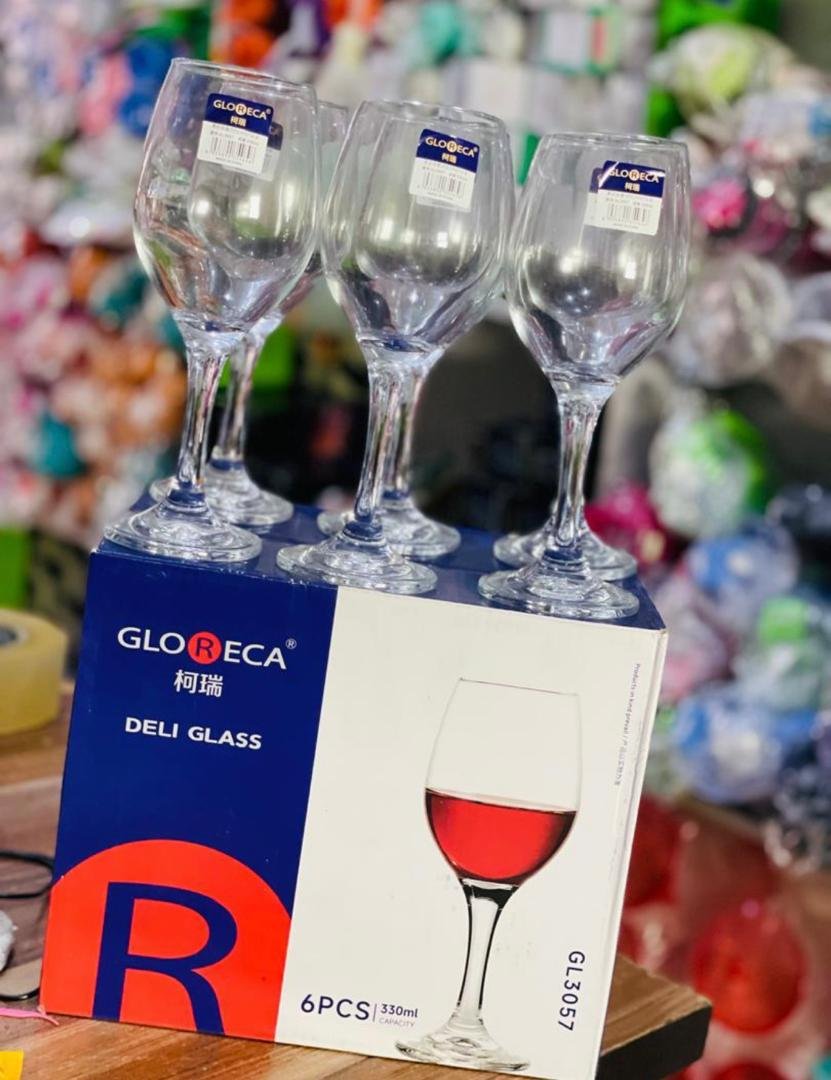 Gloreca Wine Glass.