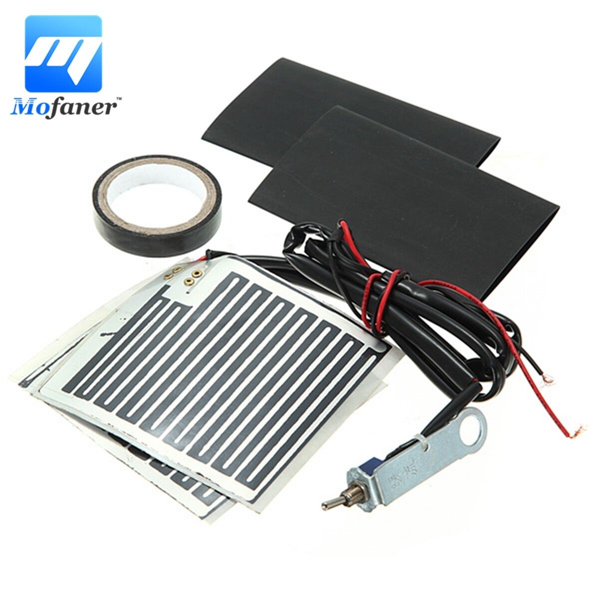 Motorcycle Heated Handlebar Kit Hand Grips Pads Warmer For Suzuki Yomaha 12V