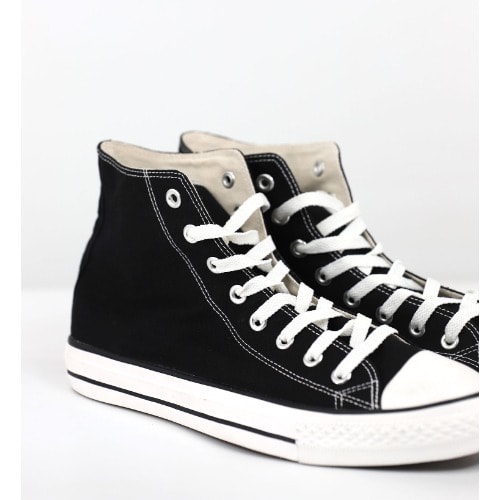 Black Hightop Converse