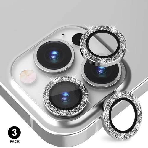 Silver Camera Protector For Iphone 13 Pro Max- 3 Pack