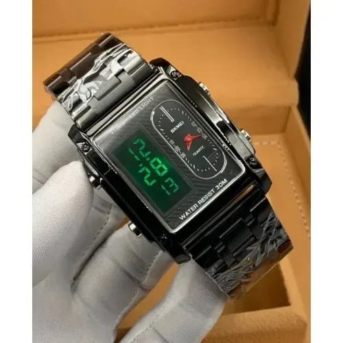 Digital And Watch - Black