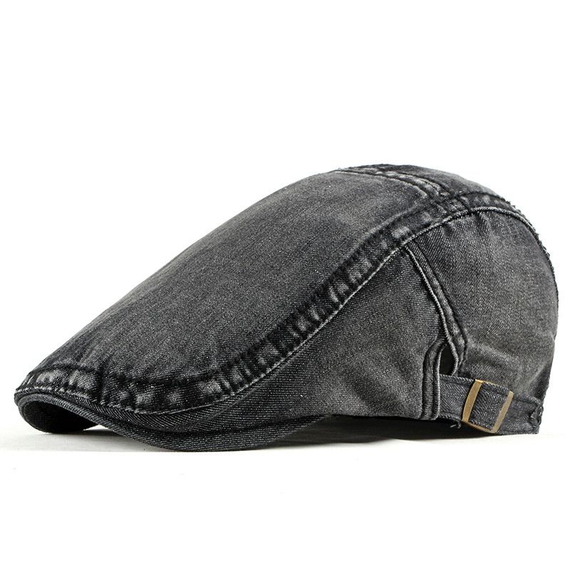 Washed Jeans Beret Men's Fashion Cowboy Hats