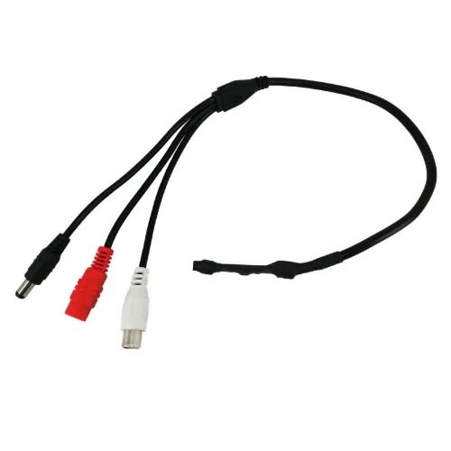 Mini Audio Microphone RCA Output Cable For CCTV Security Camera