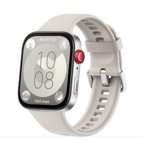 Watch Fit 3 - Gps 43mm - 1.82'' - White Fluoroelastomer Strap - White