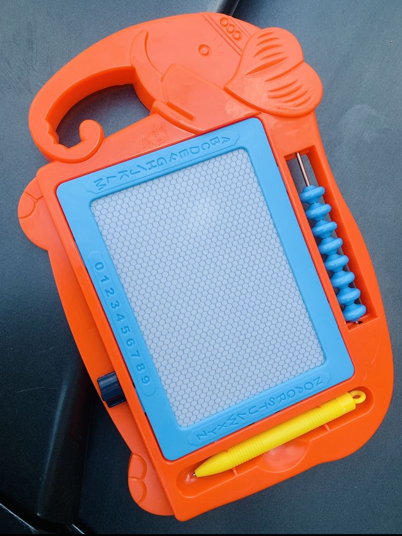 Kids Magnetic Drawing Writing Board With Magic Erase Effect