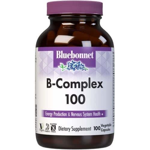 B Complex 100 High Potency - 100 Vegetarian Capsules