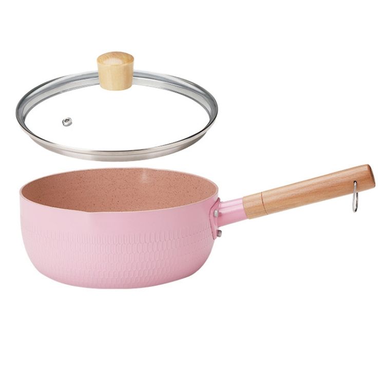 22cm With Cover Maifan Stone Small Milk Pot 22cm With Cover Pink
