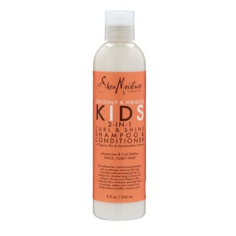 Coconut & Hibiscus Kids 2-in-1 Curl & Shine Shampoo & Conditioner &ndash; 8 Oz