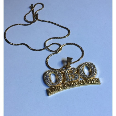 Men's Iced Luxury Stones Inspired Necklace N Pendant