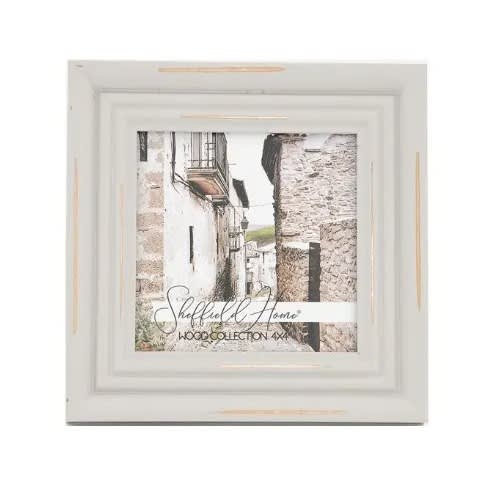 Wood Collection Photo Frame - White