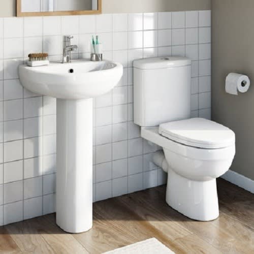 Toilet Seat & Wash Hand Basin - Tap