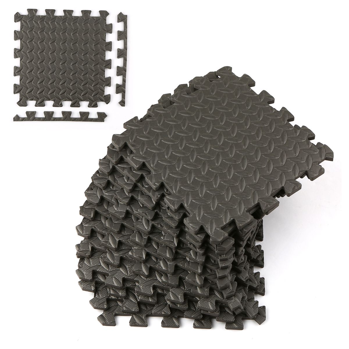 12PCS 30*30*1.0cm Thicken Floor Mat Protective EVA Cushion