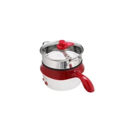 1.8L Mini Double Layer Electric Non-stick Liner Cooking Pot - 450W