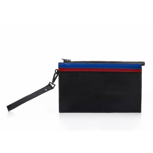 Detail Africa Slim Clutch Purse - Black